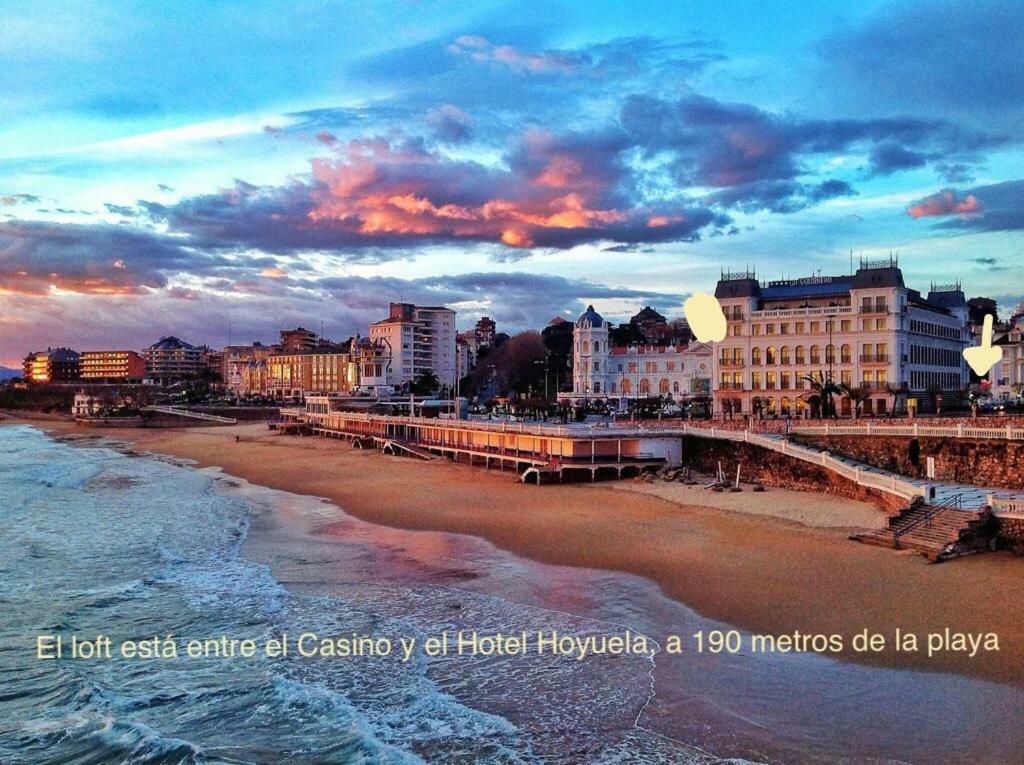 Loft Edificio Maura Primera Playa Santander Exterior foto